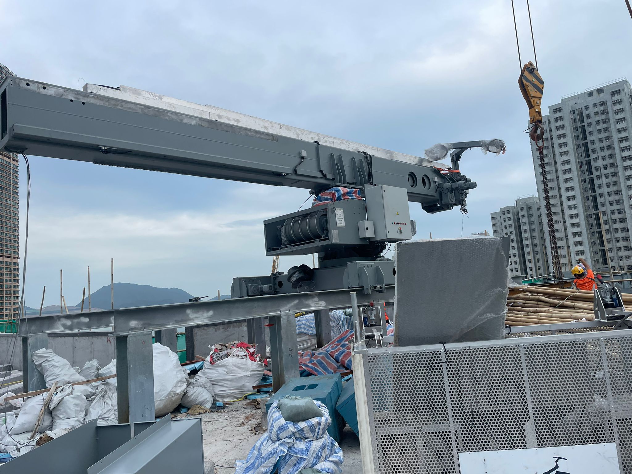 小西灣健康中心吊船安裝工程